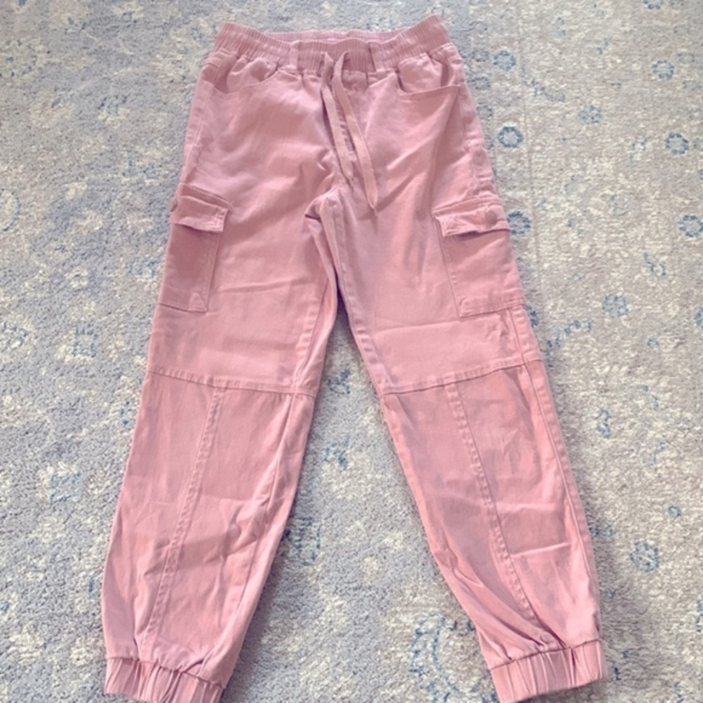 Pink Cargo Pants